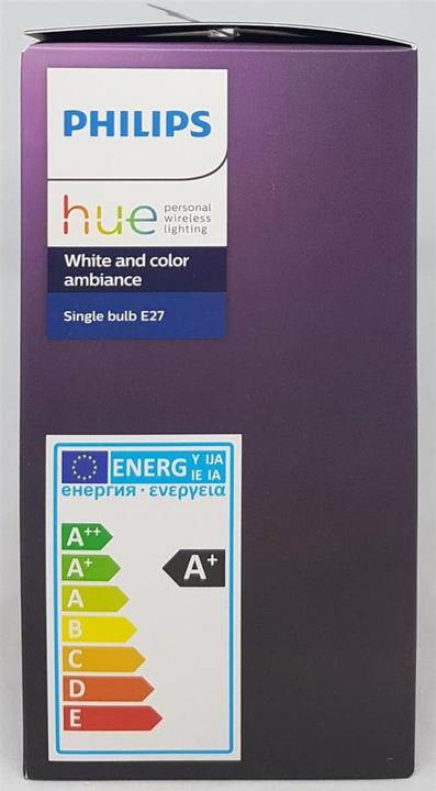 Produktbild Philips Hue White & Color Ambiance Erweiterung (E27, 10 W, 806 lm, 1 x, F)