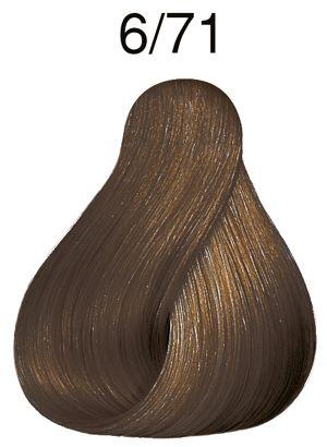 Actual product image Wella Color Touch Deep Browns (6/71 dark blond brown-ash)
