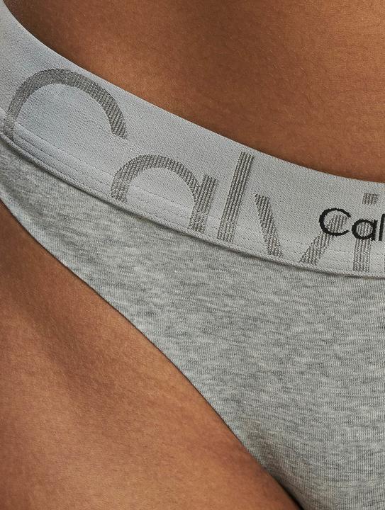 Immagine prodotto Calvin Klein Mutandine perizoma da donna, Grigio Heather, S (S)