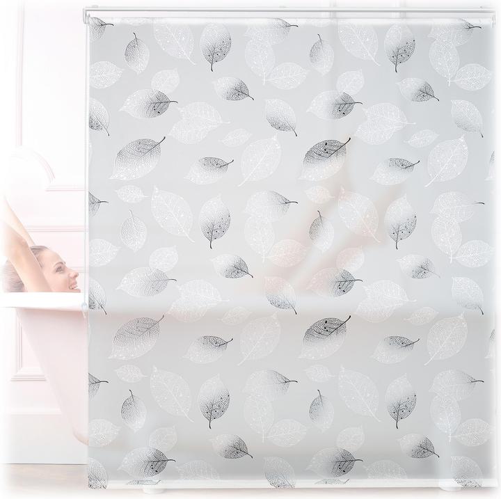 Relaxdays Douche rolgordijn (140 x 4,5 x 240 cm)