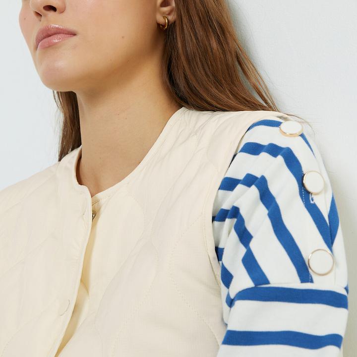 Produktbild La Redoute Collections Steppgilet mit Druckknöpfen (50)