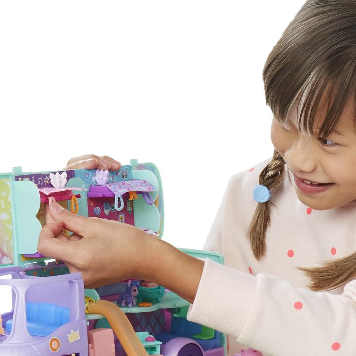 Immagine prodotto My Little Pony Mini World Magic Mare Stream, Set di gioco per camper
