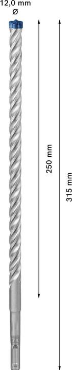 Produktbild Bosch Professional Zubehör Hammerbohrer (12 Millimeter)