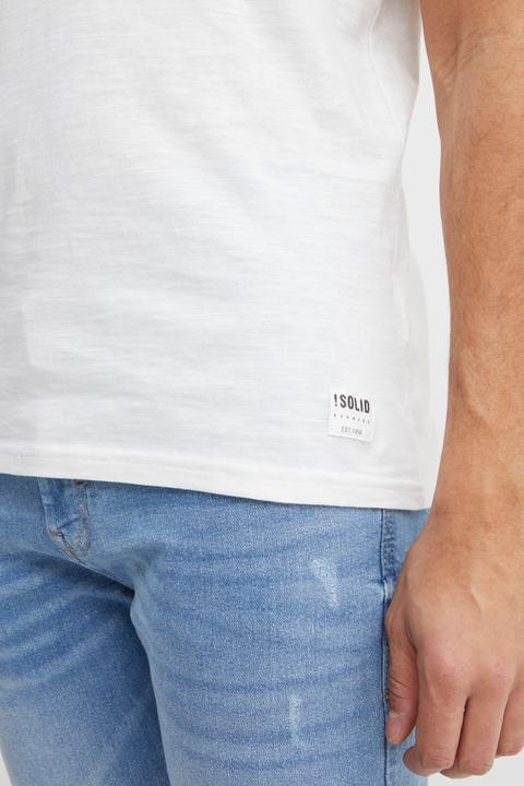 Immagine prodotto Solid Florian T-Shirt Con Disegno Maglietta A Manica Corta Da Uomo Con Girocollo In Cotone 100% (L)