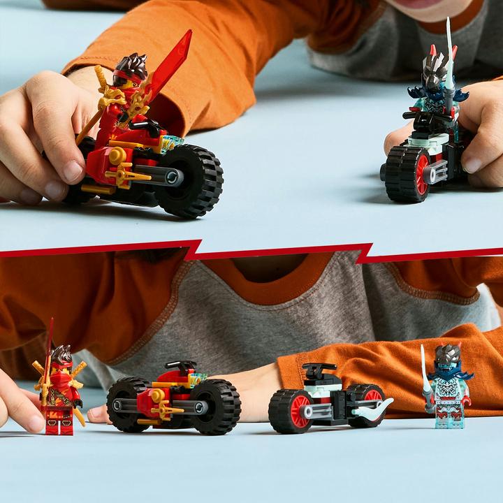 Actual product image LEGO Kais Motorradrennen (71838, LEGO Ninjago)
