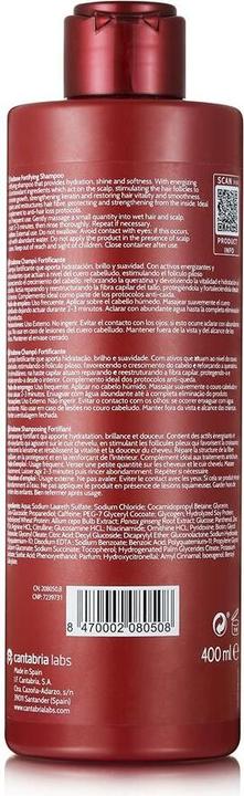 Cantabria Labs IRALTONE Fortifying Shampoo Stimuliert und stärkt 400ml (400 ml, Flüssiges Shampoo)