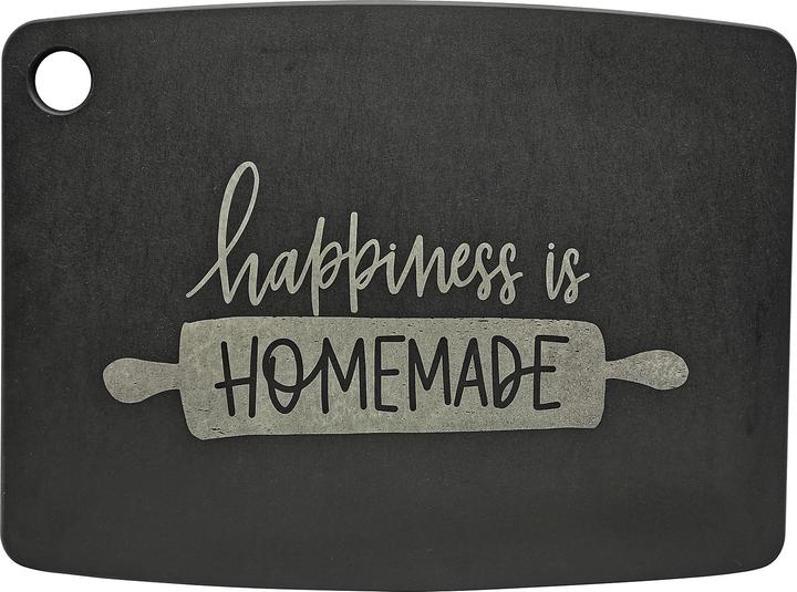 Jade Schneidbrett Happiness is homemade