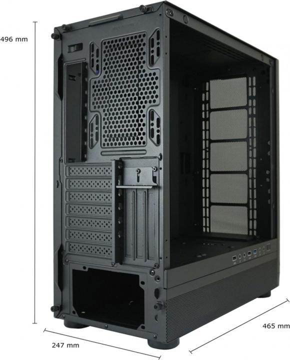 Actual product image LC-Power Case Gaming 900W Lumaxx Light White (Mini-ITX, ATX, E-ATX, Micro-ITX)