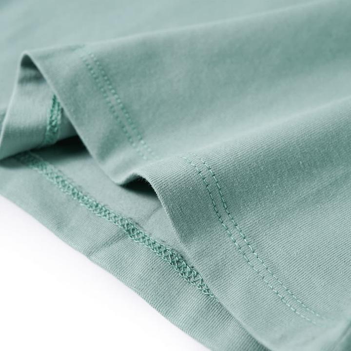 Produktbild VidaXL Kinder-Langarmshirt Minzgrün 128,Material: 95 % Baumwolle (128)