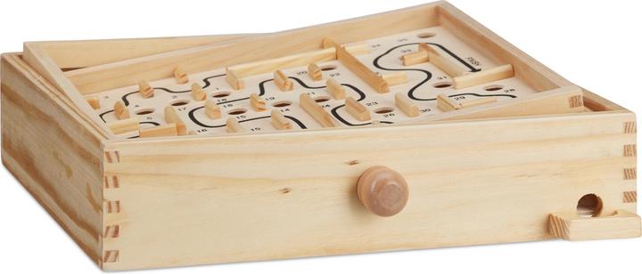 Image du produit Relaxdays Jeu du labyrinthe (Allemand, Français, Italien, Anglais)