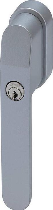 Actual product image Abus FG400 S AL0089 lockable window handle, silver Window handle, silver