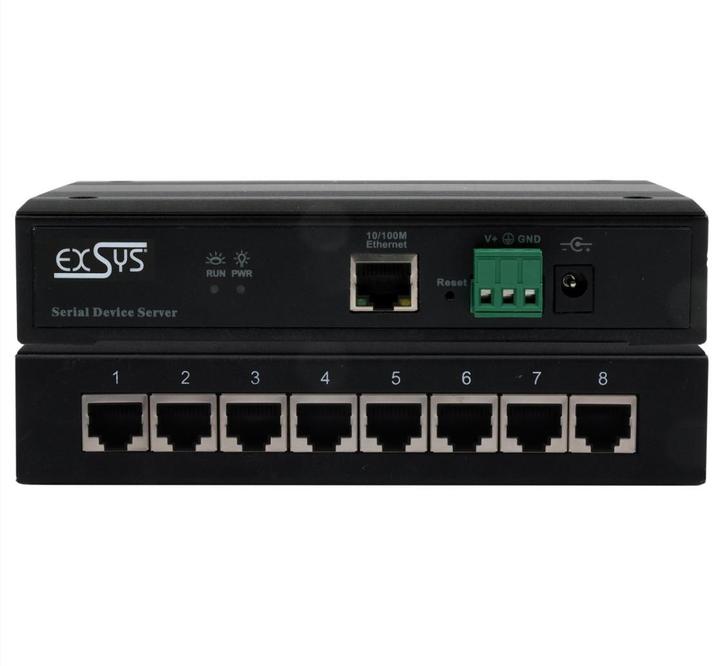 Produktbild Exsys Serial Device Server 8x RS232/422/485