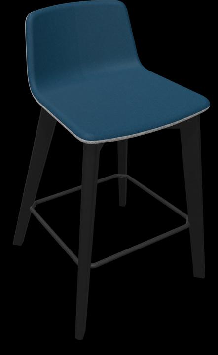 Blue, Light Grey Melange, Black, Ash stained black