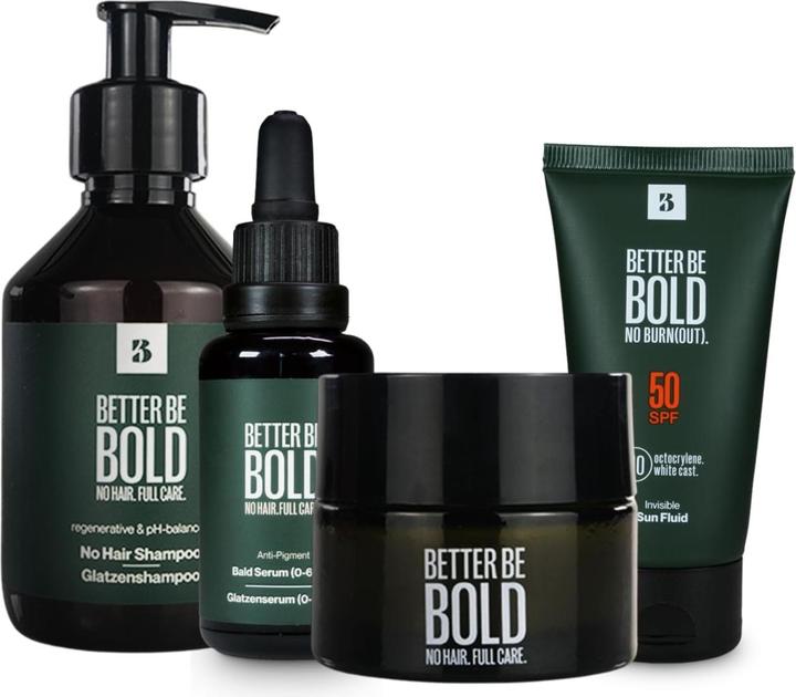 Immagine prodotto Better be bold La routine per la cura della calvizie (Set per la cura dei capelli)