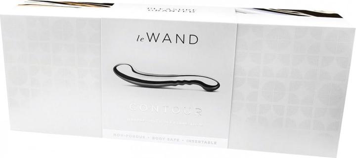 Actual product image Le Wand Contour stainless steel dildo