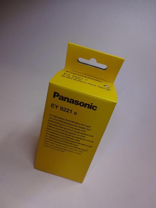 Produktbild Panasonic EY 9221 B Akku 2,4 V/2,8 Ah Ni-MH (2.4 V)