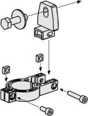 Actual product image Sick BEF-2SMMEAKU4 Alignment brackets, BEF-2SMMEAKU4 BEF2SMMEAKU4