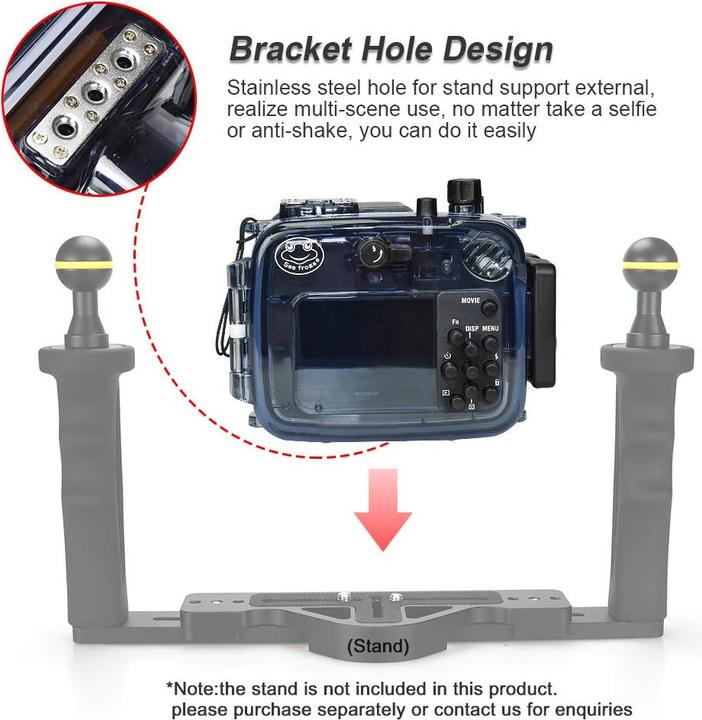 Actual product image Seafrogs SS-1 (Underwater housing, DSC RX100)
