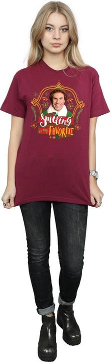 Immagine prodotto Elf Buddy Smiling Maglietta Ampia Donna (S)