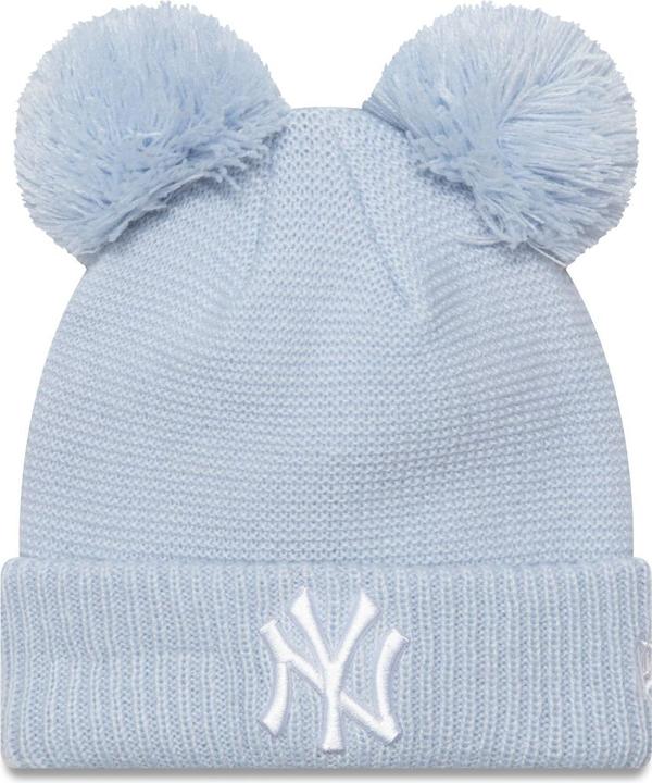 Produktbild New Era Mädchen Wintermütze Double Bobble NY Yankees sky