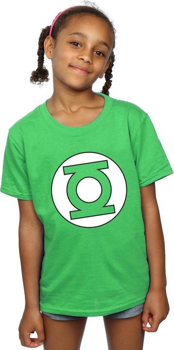 Immagine prodotto Green Lantern Logo Maglietta Ragazze (140, 146)