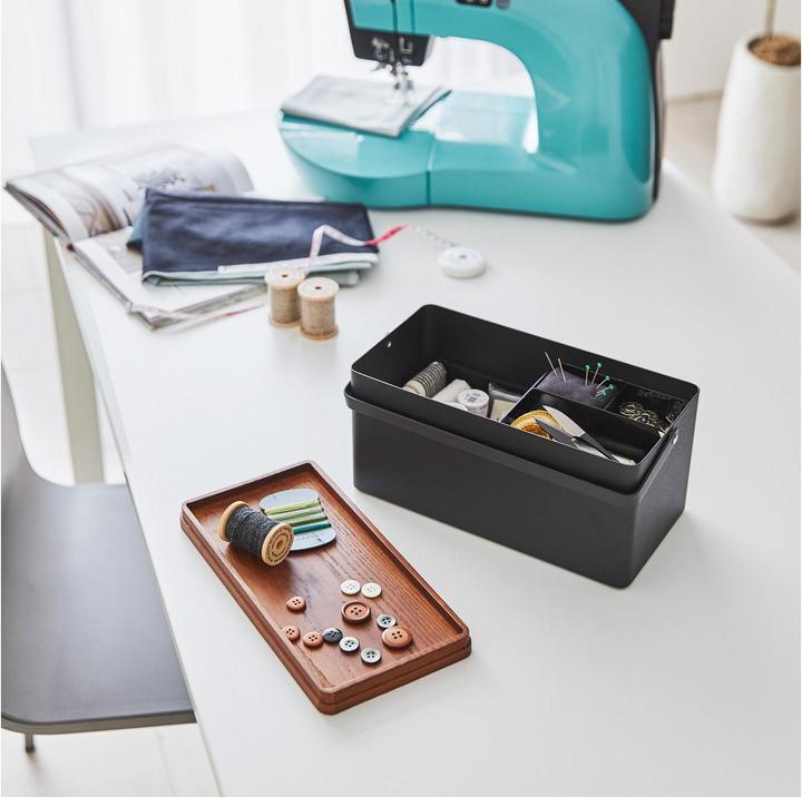 Actual product image Yamazaki Stylish sewing box