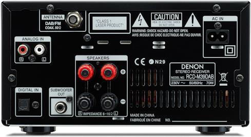 Produktbild Denon RCD-M39 CD-Receiver mit DAB+-Tuner (CD Receiver)