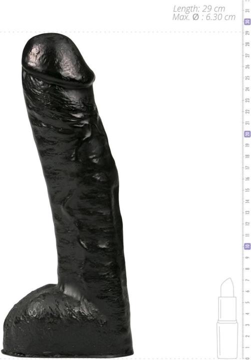 Actual product image All Black Realistic dildo