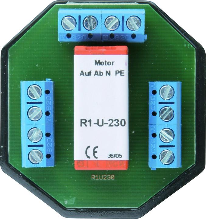 Actual product image somfy 1822098 TR1-U-230 - Flush-mounted isolating relay for a