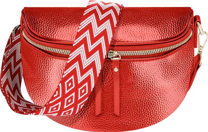 Gallantry Bananen Schultertasche Glamour Shiny