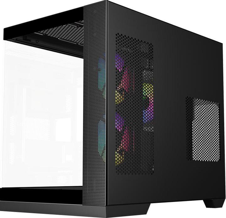 Image du produit Itek Boitier Moyen Tour ATX Dark Cave DS RGB avec panneaux vitrés (Noir) (mATX, ATX, Mini-ITX)