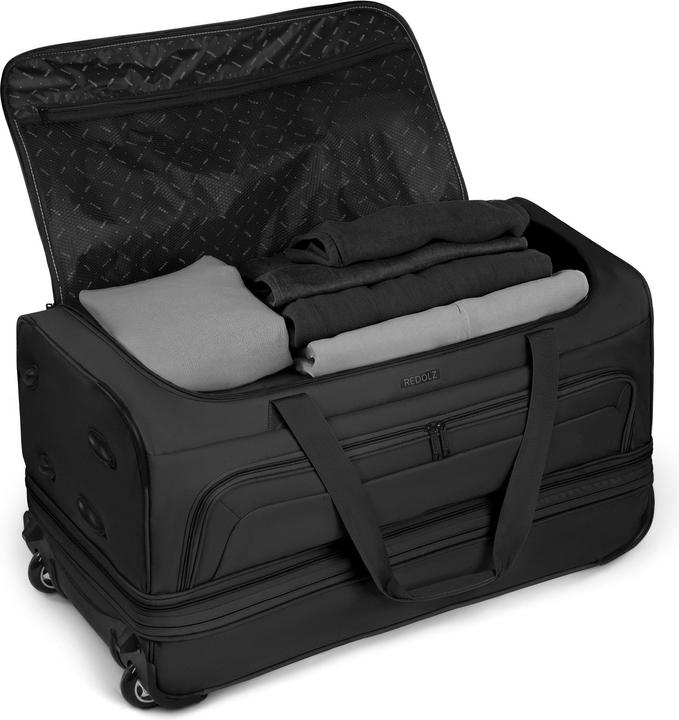 Immagine prodotto Redolz Borsa da viaggio Duffle Essentials a 2 ruote da 70 cm con piega ad espansione (86 l)
