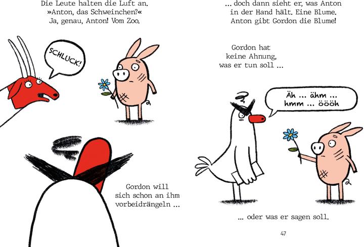 Produktbild Gordon - Gans schön fies: Comicroman mit plakativem, sehr humorvollem Illustration (Deutsch, Alex Latimer, 2024)