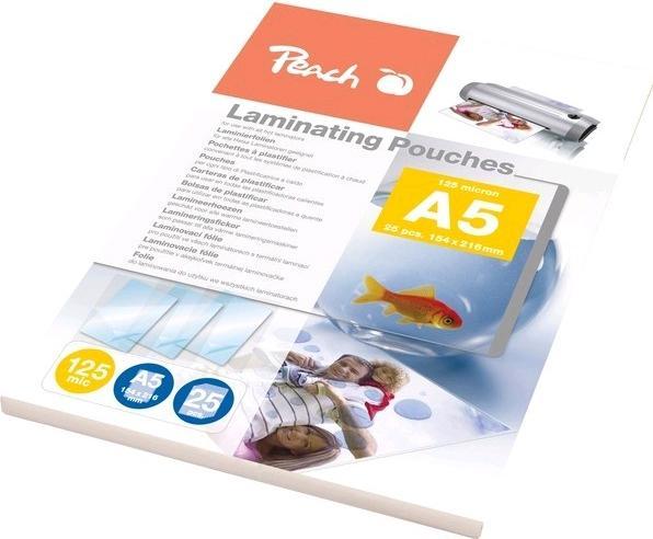 Immagine prodotto Peach Film di laminazione A5 (A5, 25 Pezzo/i, 125 µm)