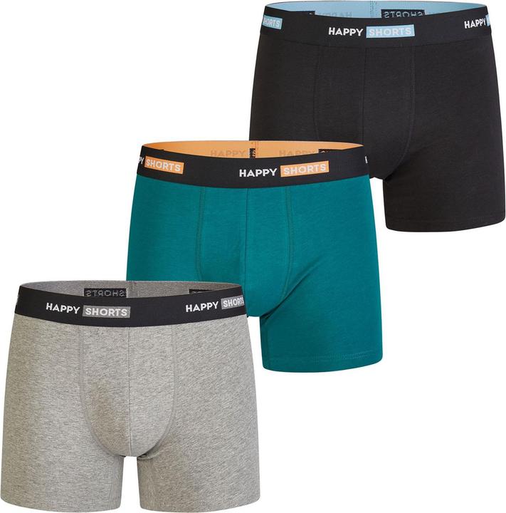 Produktbild Happy shorts Retro Boxer Jersey (M, 3er Pack)
