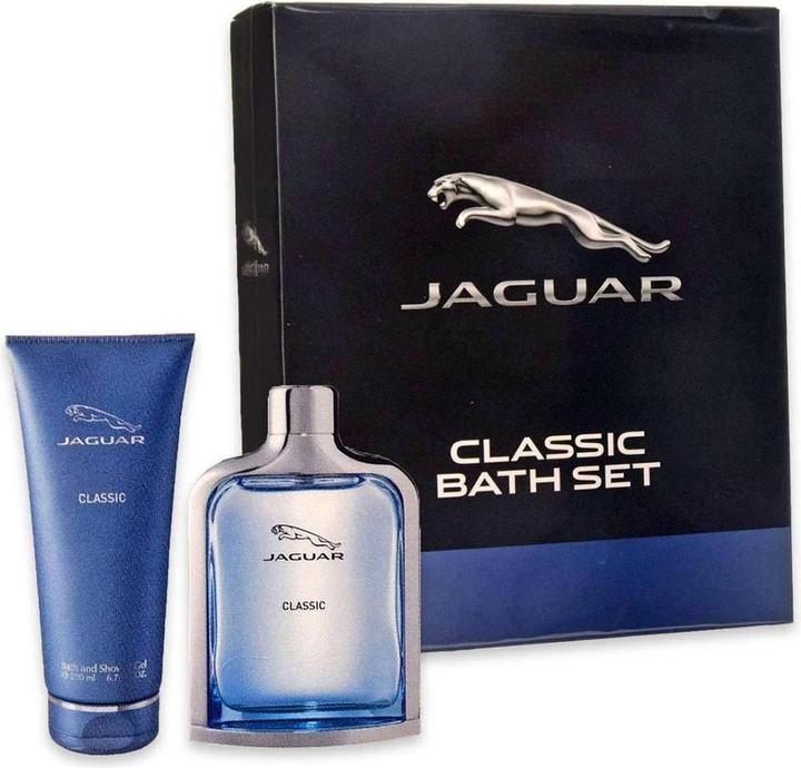 Image du produit Jaguar Blue for Men 3.4oz EDT Spray 6.7oz Bath and Shower Gel
