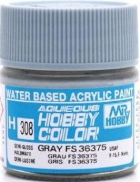 Actual product image Mr.Hobby Mr Hobby -Gunze Aqueous Hobby Colors (10 ml) Gray FS 36375
