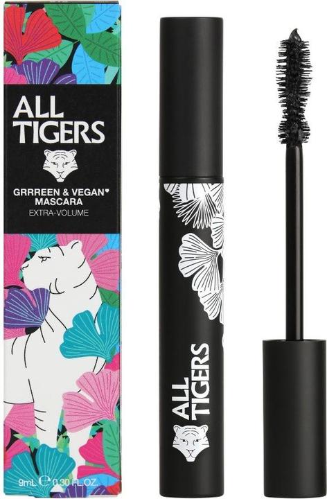 Image du produit All Tigers Mascara naturel & vegan 918 Extra-volume (Noir)