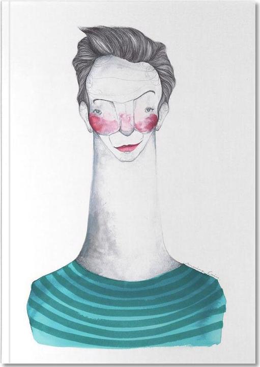 Produktbild Juniqe Jean-Paul Gaultier - Modeillustration (A5, Blanko)