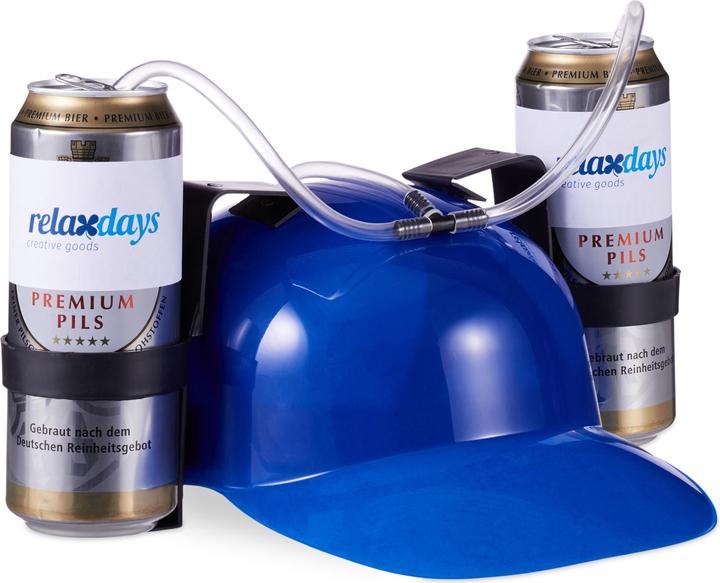 Produktbild Relaxdays Trinkhelm