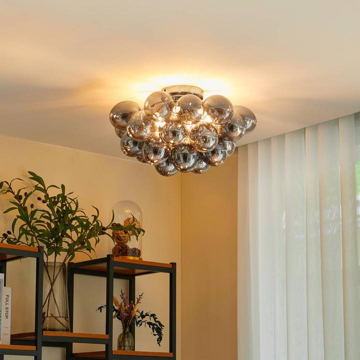 Immagine prodotto Lucande Plafoniera Diborah, fumé, Ø50cm (G9)