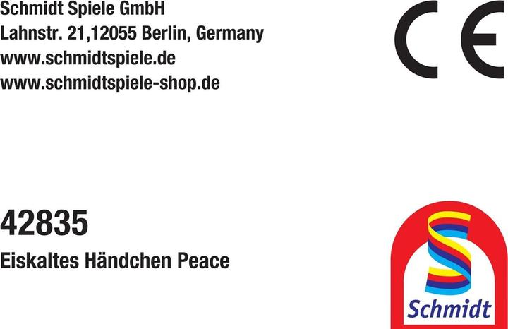 Immagine prodotto Schmidt Spiele Schmidt Wednesday Ice Cold Hand Peace 25cm (20 cm)