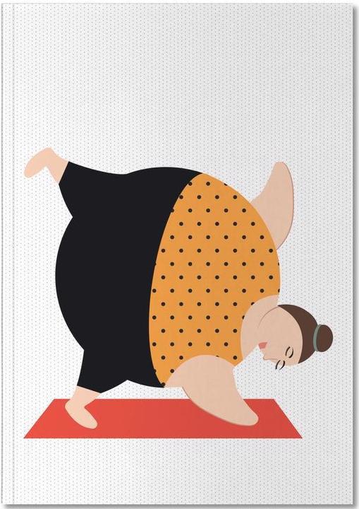 Actual product image Juniqe Yoginis Bright 4 - Yoga (A5, Dotted)