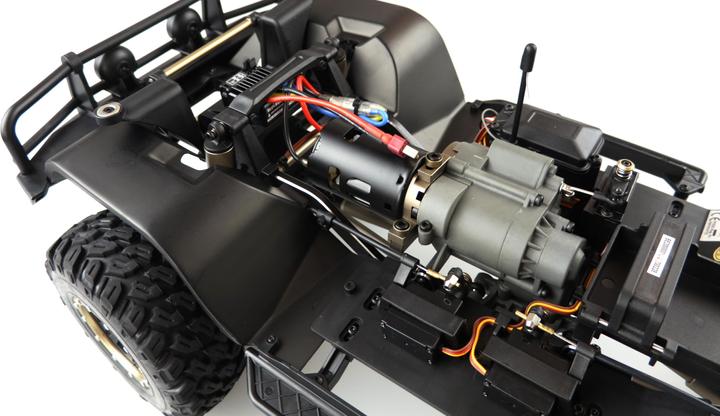 Produktbild Amewi AMXRock RCX8PS Elektro Brushed Crawler 4WD 1:8 RTR Militär grün (RTR Ready-to-Run)