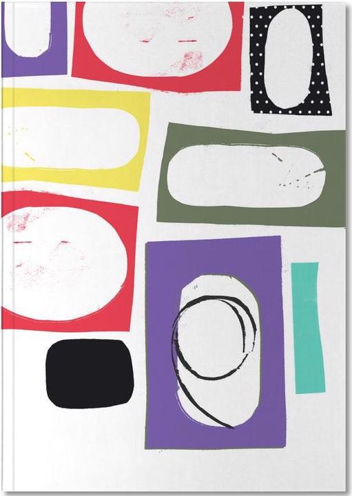 Actual product image Juniqe Cutting Edges - Abstract & Geometric (A5, Plain, Hardcover)