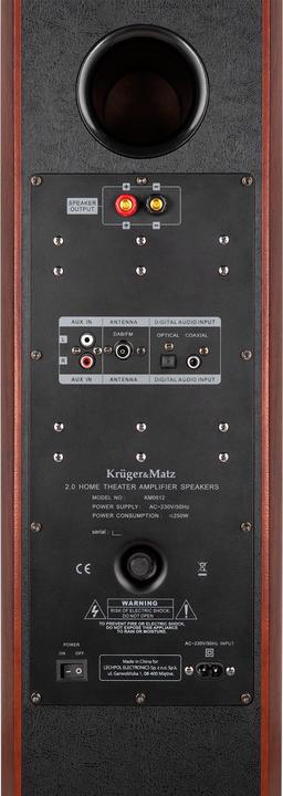 Actual product image Krüger&Matz Kolugna Kruger & Matz KM0512 160 W (1 pair, 160 W)