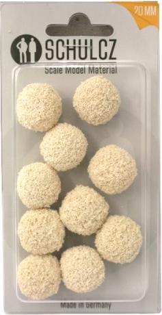 Image du produit Schulcz Boule en caoutchouc éponge 20mm de diamètre 10 pcs.