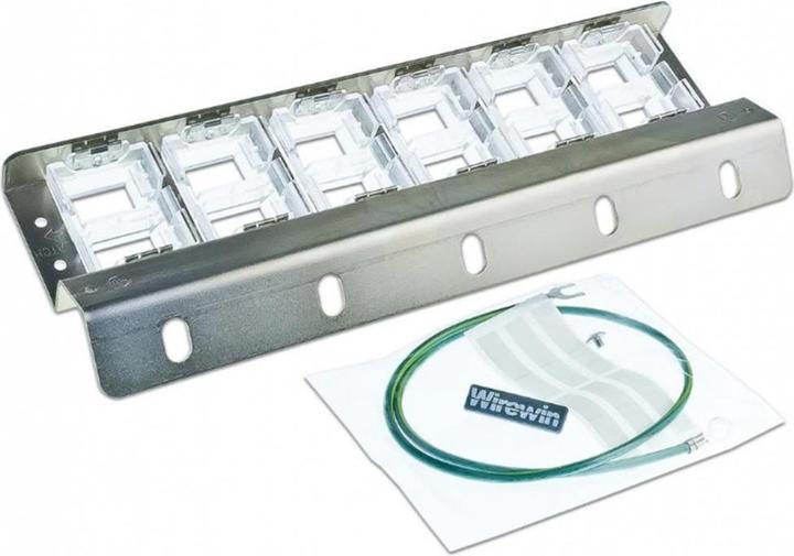 Produktbild Wirewin 12-Port 1HE Patchpanel für Keystone