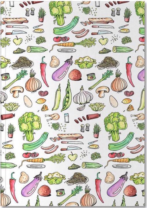 Immagine prodotto Juniqe Cibo - Verdure (A5, Punteggiato, Copertina rigida)