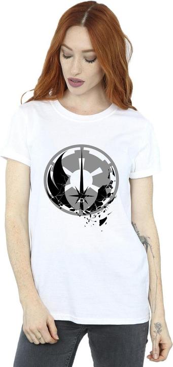 Image du produit Star Wars - T-shirt OBI-WAN KENOBI FRACTURED LOGOS - Femme (L)